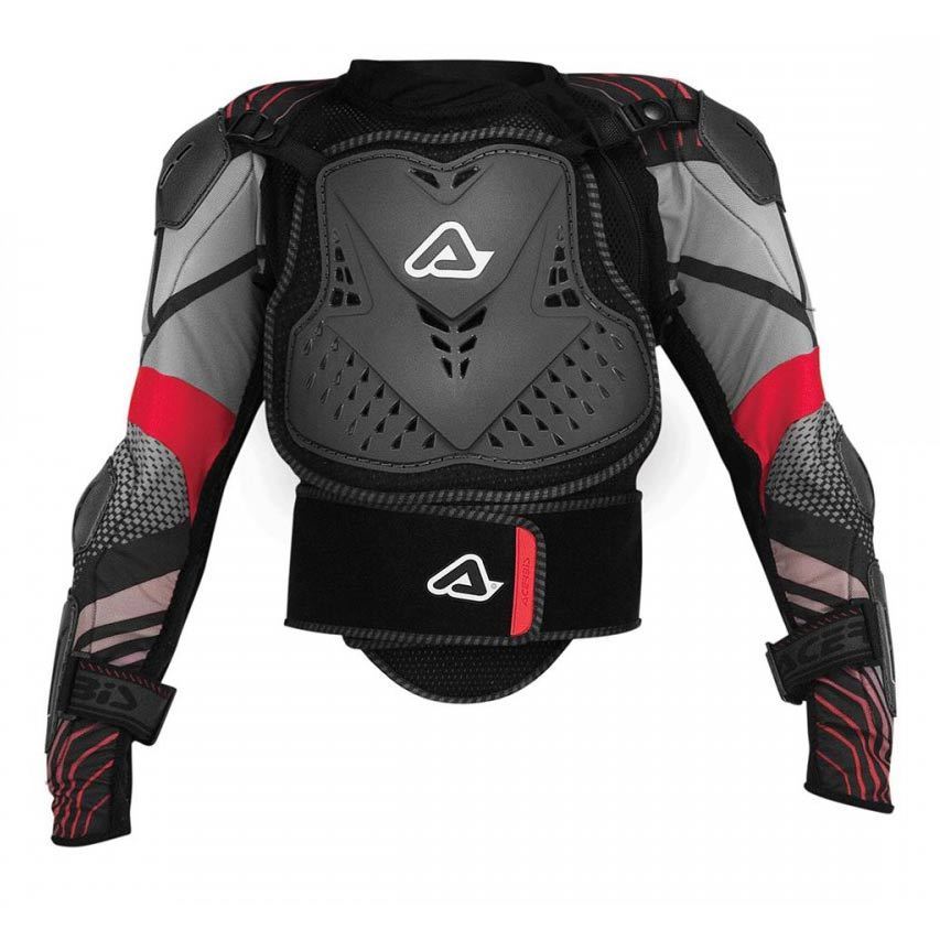 Куртка детская Acerbis Scudo 2.0 защитная, черный/красный