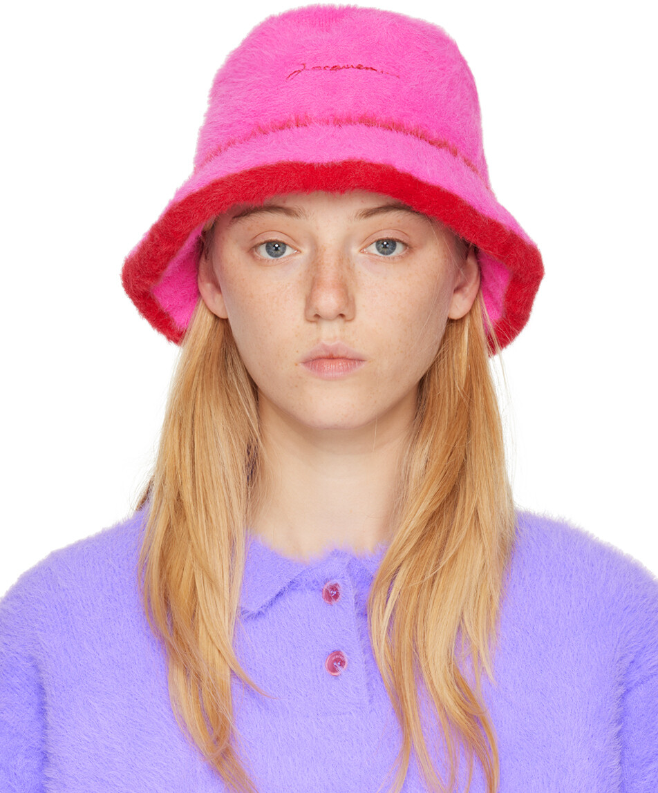

Розовая панама Le Papier 'Le Bob Neve' Jacquemus