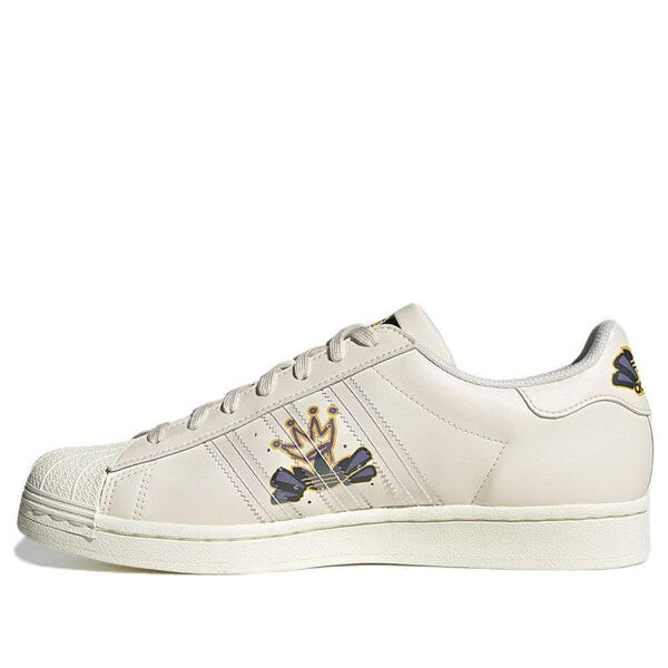 

Кроссовки Adidas originals Superstar 'White Purple Green', Белый