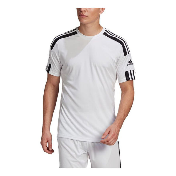 

Футболка Adidas Squad 21 Jsy Ss Soccer/Football Casual Sports Short Sleeve Jersey White, Белый