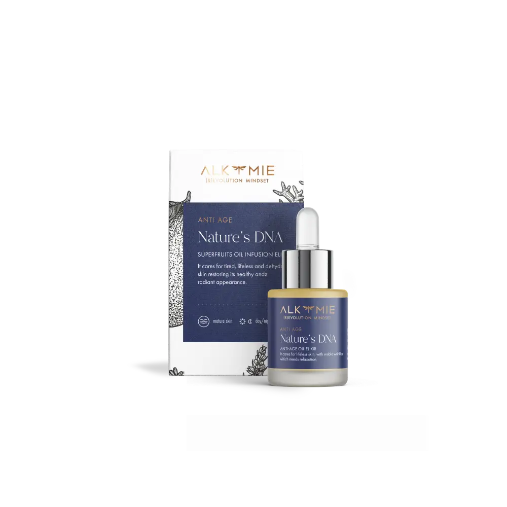 

Alkmie Anti-age Nature's DNA омолаживающий масляный эликсир для лица, 15 мл