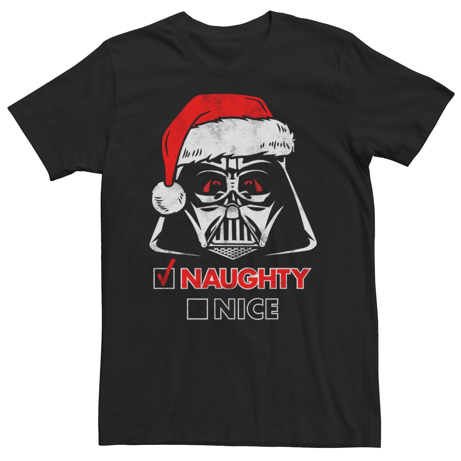 Мужская футболка Naughty List Vader Star Wars