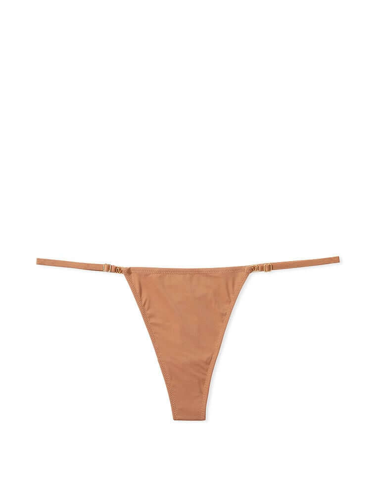 

Трусики-стринги Victoria's Secret Love Cloud Adjustable, темно-бежевый