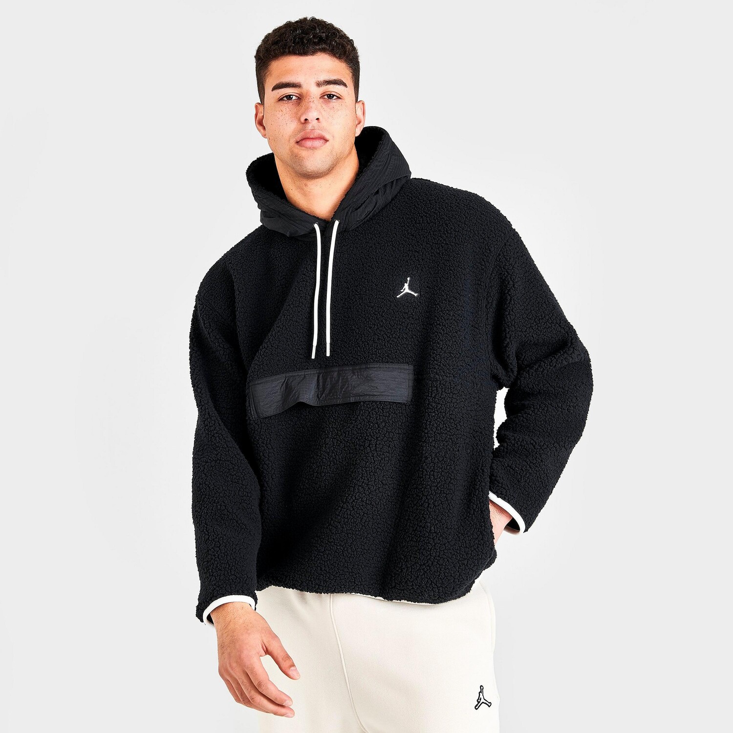 

Мужская флисовая худи Jordan Essential Winter, черный