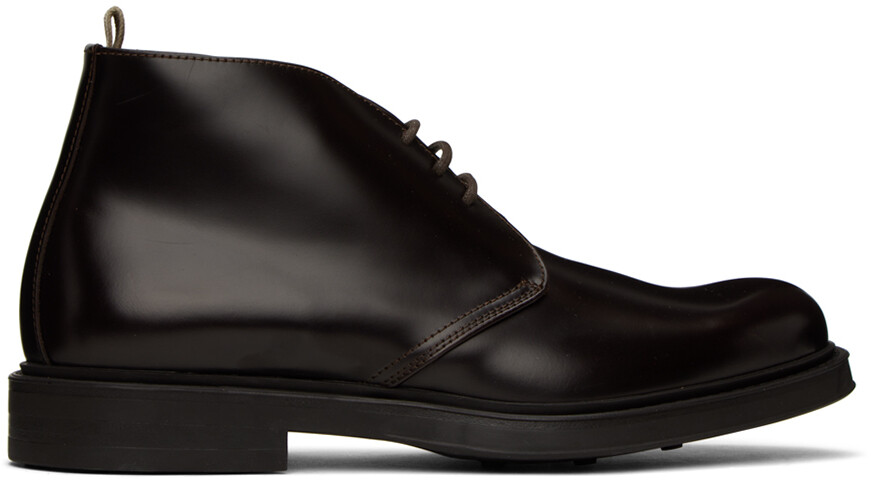 

Коричневые сапоги Uniform 004 Officine Creative