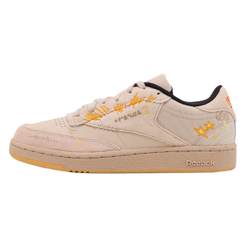 

Кроссовки Reebok Cl X Looney Tunes Club C 85 Unisex, бежевый/желтый