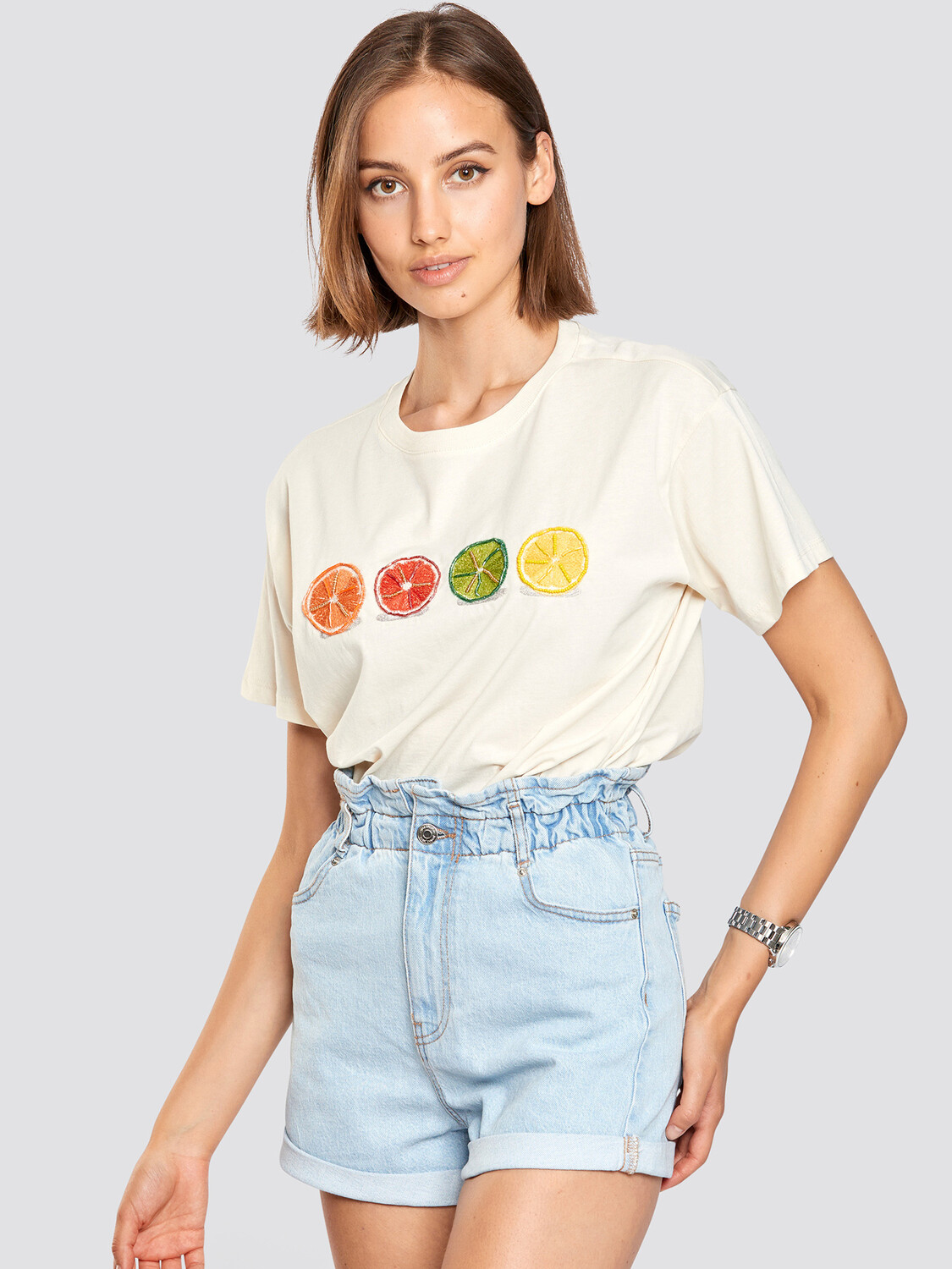 

Футболка Freshlions Orangen, бежевый