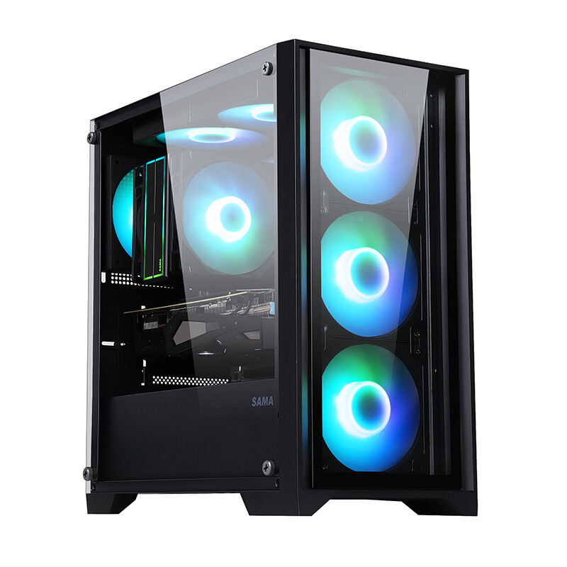 

Корпус SAMA God of Light mini, Mini Tower, черный