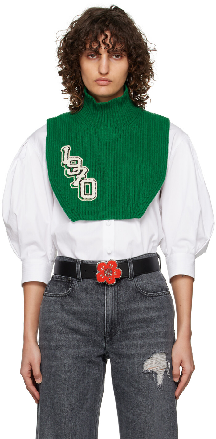 

Палантин с нашивкой Green College Kenzo
