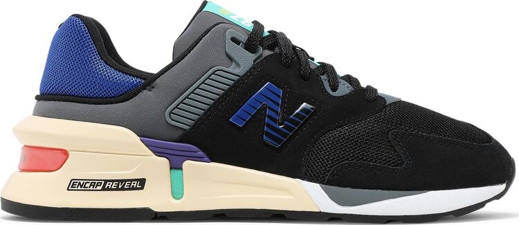 

Кроссовки New Balance 997S 'Black Dazzling Blue', черный