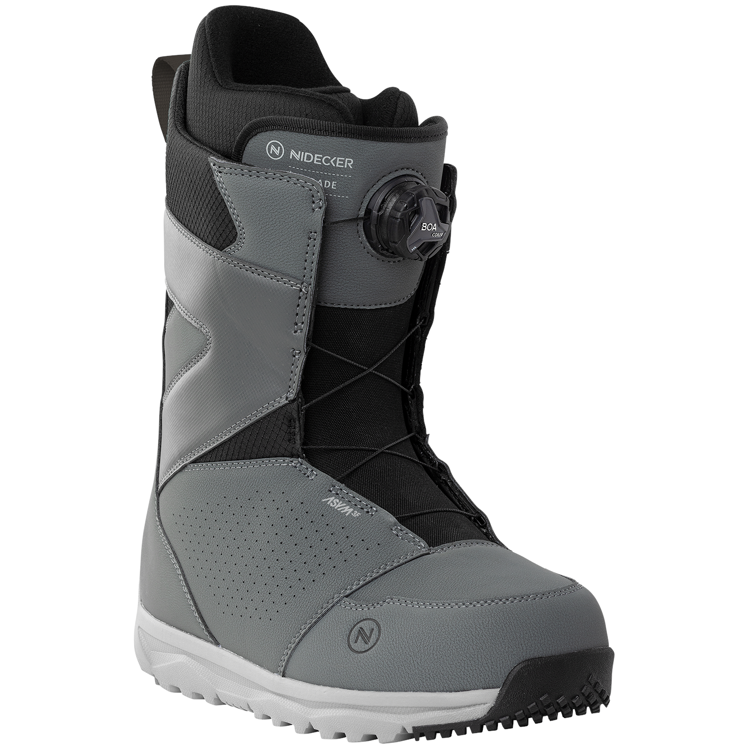 Ботинки для сноуборда Nidecker Cascade, серый ботинки для сноуборда мужские dreamscape серый черный