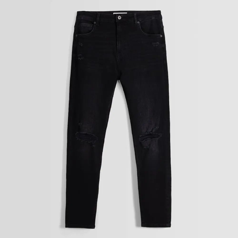 

Джинсы Bershka Ripped Skinny, черный
