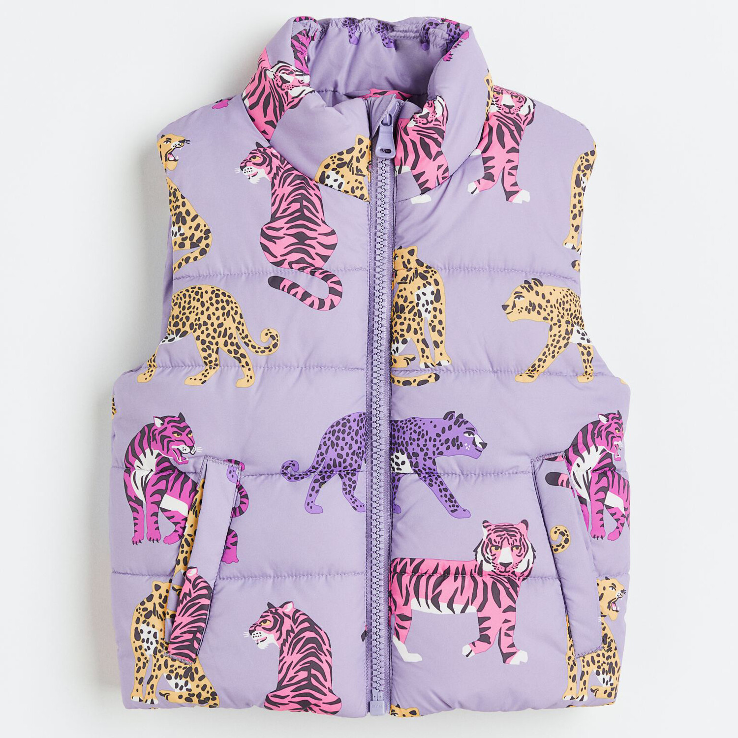

Жилет H&M Tigers, светло-фиолетовый