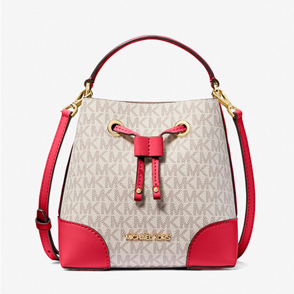 

Сумка-ведро Michael Michael Kors Mercer Small Logo, мультиколор