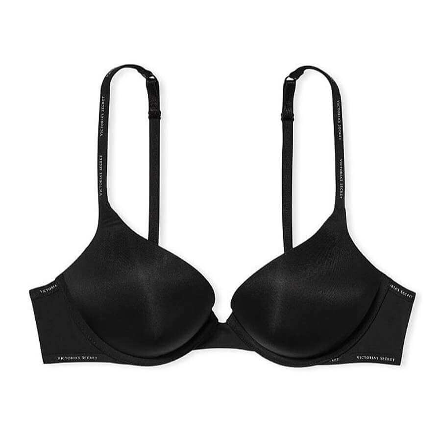 

Бюстгальтер Victoria's Secret T-Shirt Bombshell Add-2-Cup, черный