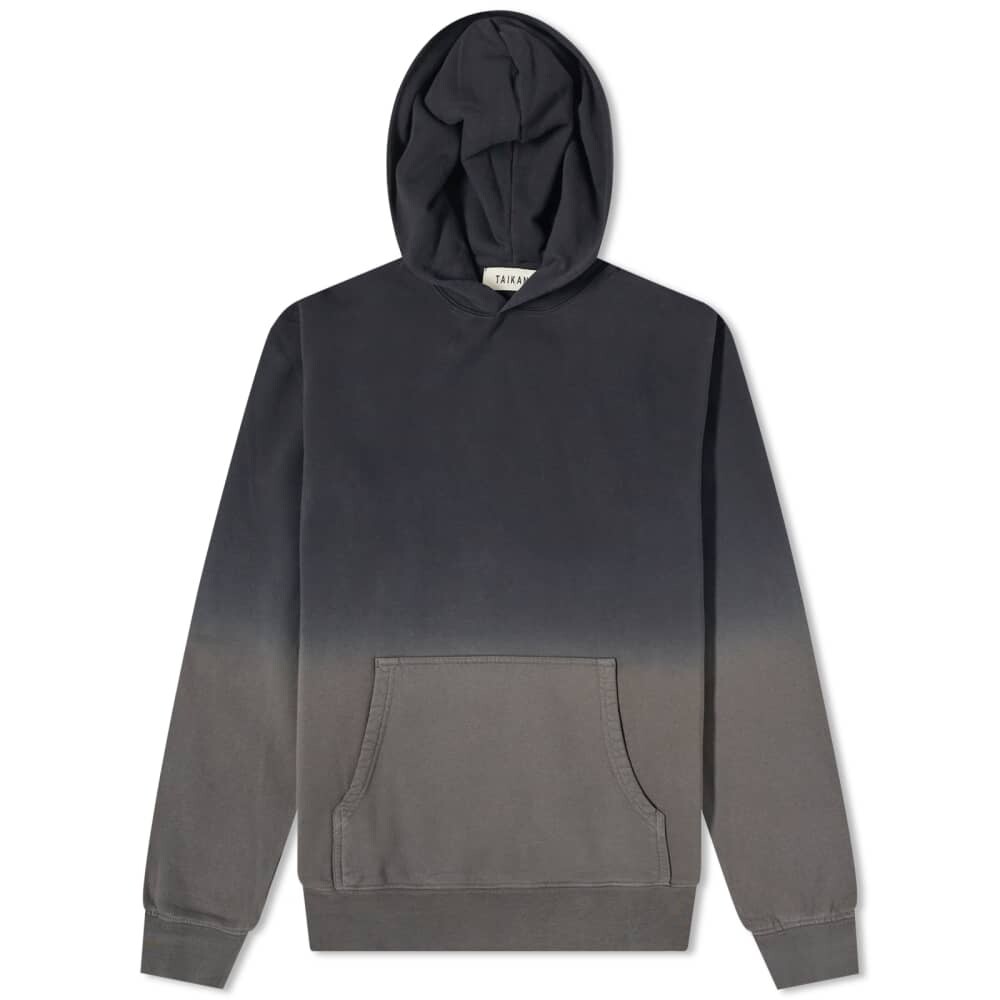 

Толстовка с капюшоном Taikan Custom Dip Dye, черный