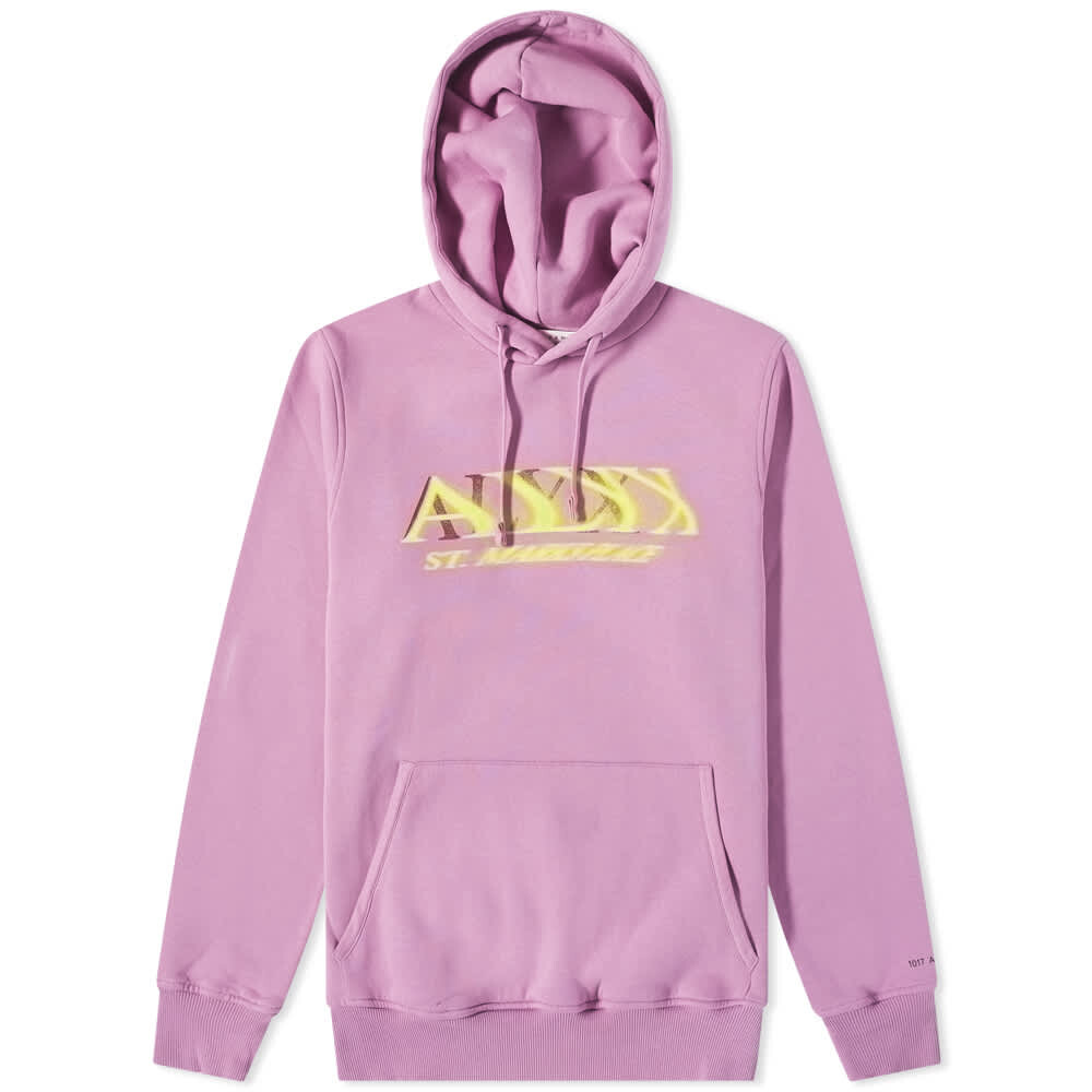 

Толстовка 1017 ALYX 9SM Distorted Logo Popover Hoody, Розовый