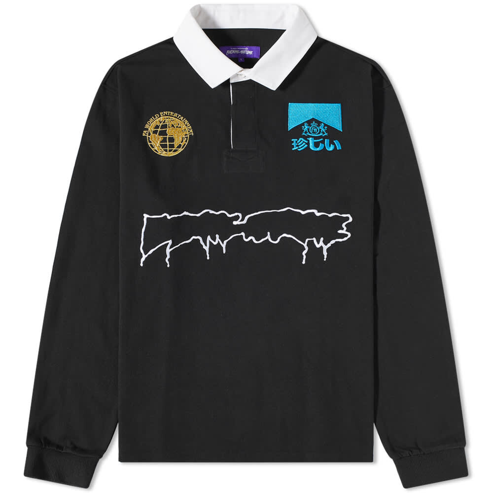 

Рубашка f*cking Awesome Sponsored Outline Rugby Shirt