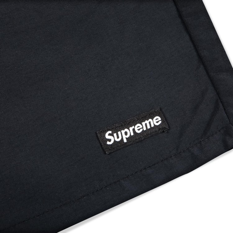 Шорты Supreme Gradient Piping Water Short 'Black', черный – купить