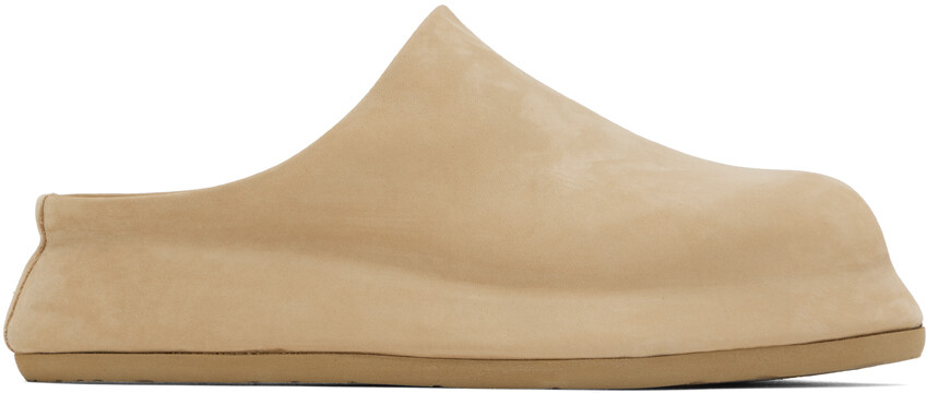 

Бежевые туфли без задника 'Les Mules Bricciola' Jacquemus