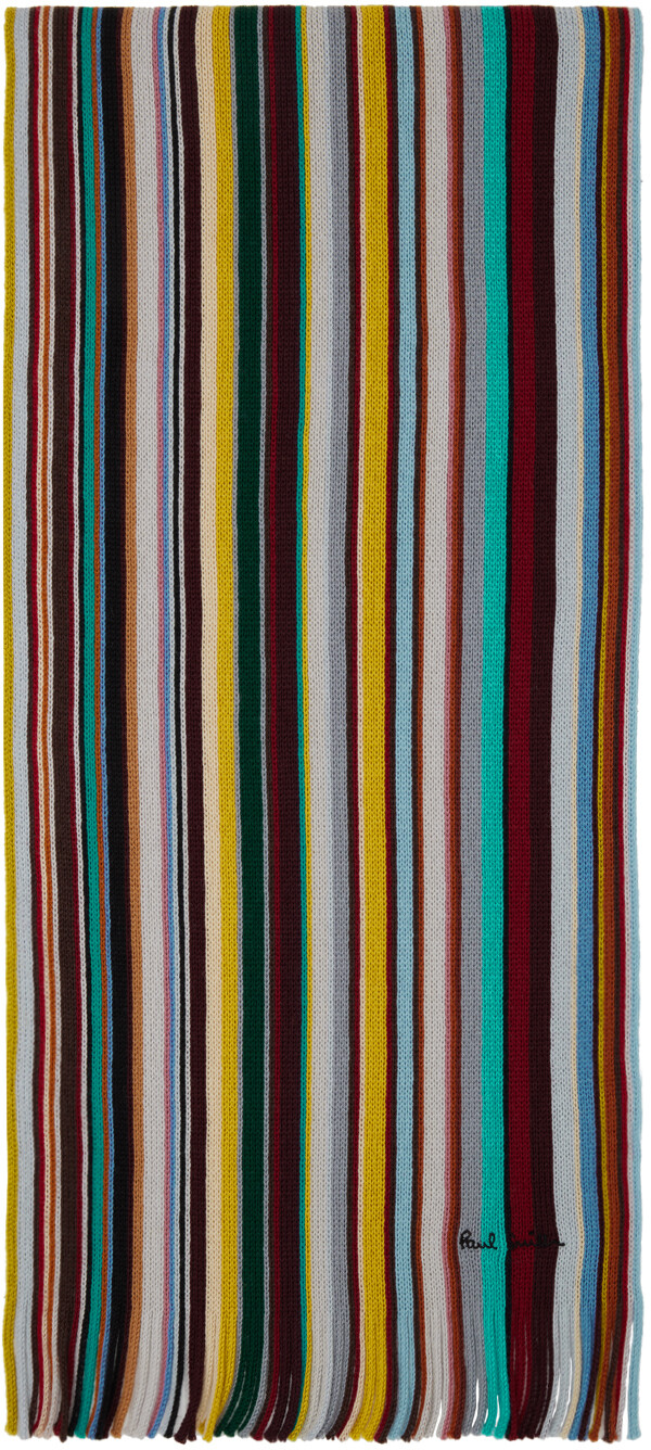 

Шарф в разноцветную полоску Paul Smith