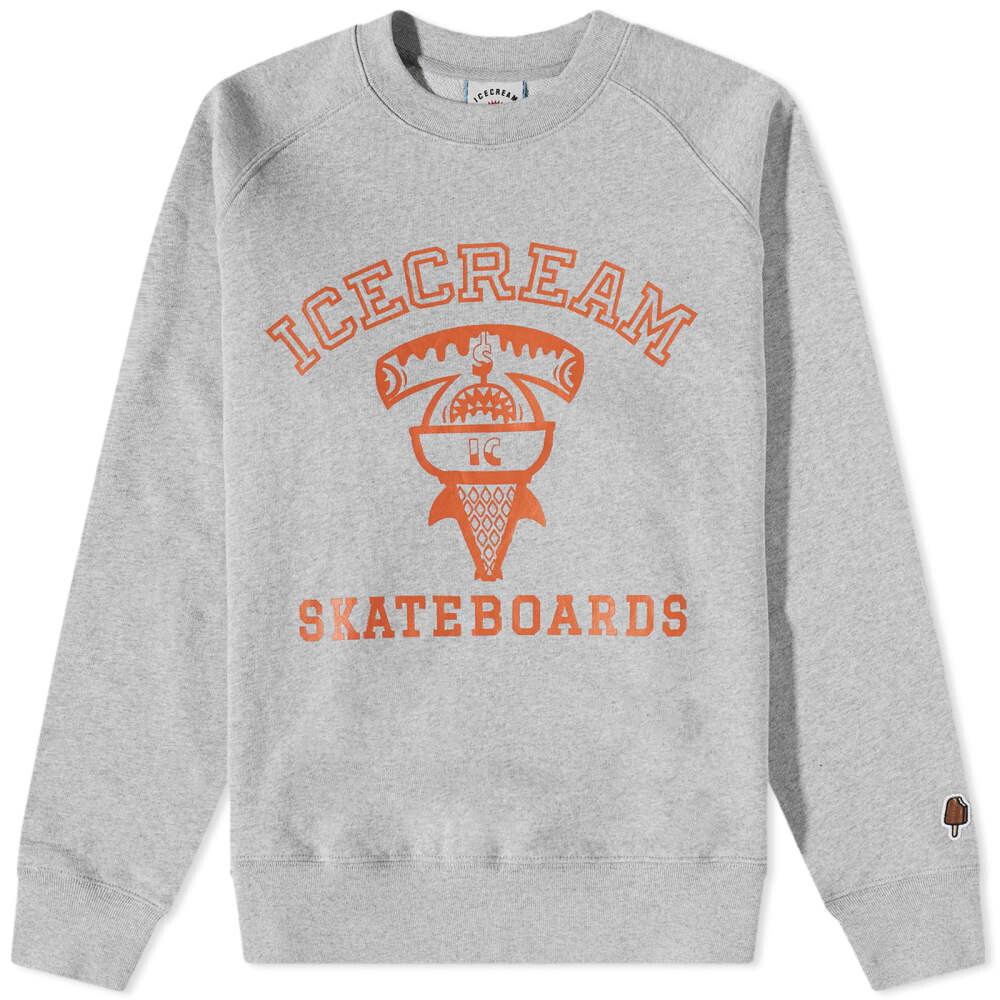 

Толстовка ICECREAM IC Sharks Crew Sweat, Серый