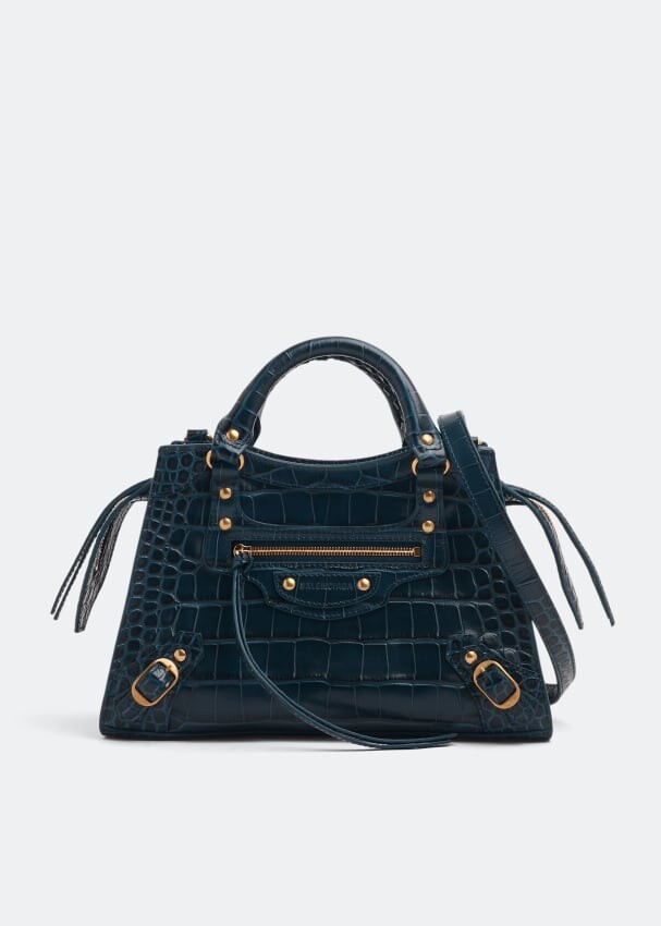 

Сумка BALENCIAGA Neo Classic XS City bag, синий