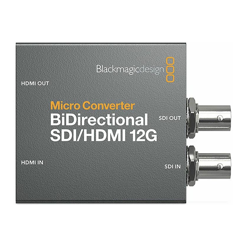 blackmagic micro converter hdmi sdi 12g Конвертер Blackmagic Design Bi-Directional SDI to HDMI 12G PSU