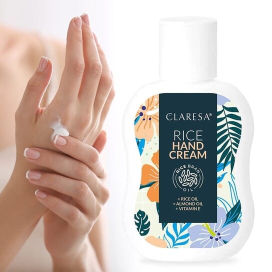 

Увлажняющий крем для рук и рук, 100 мл Claresa, Rice Hand Cream