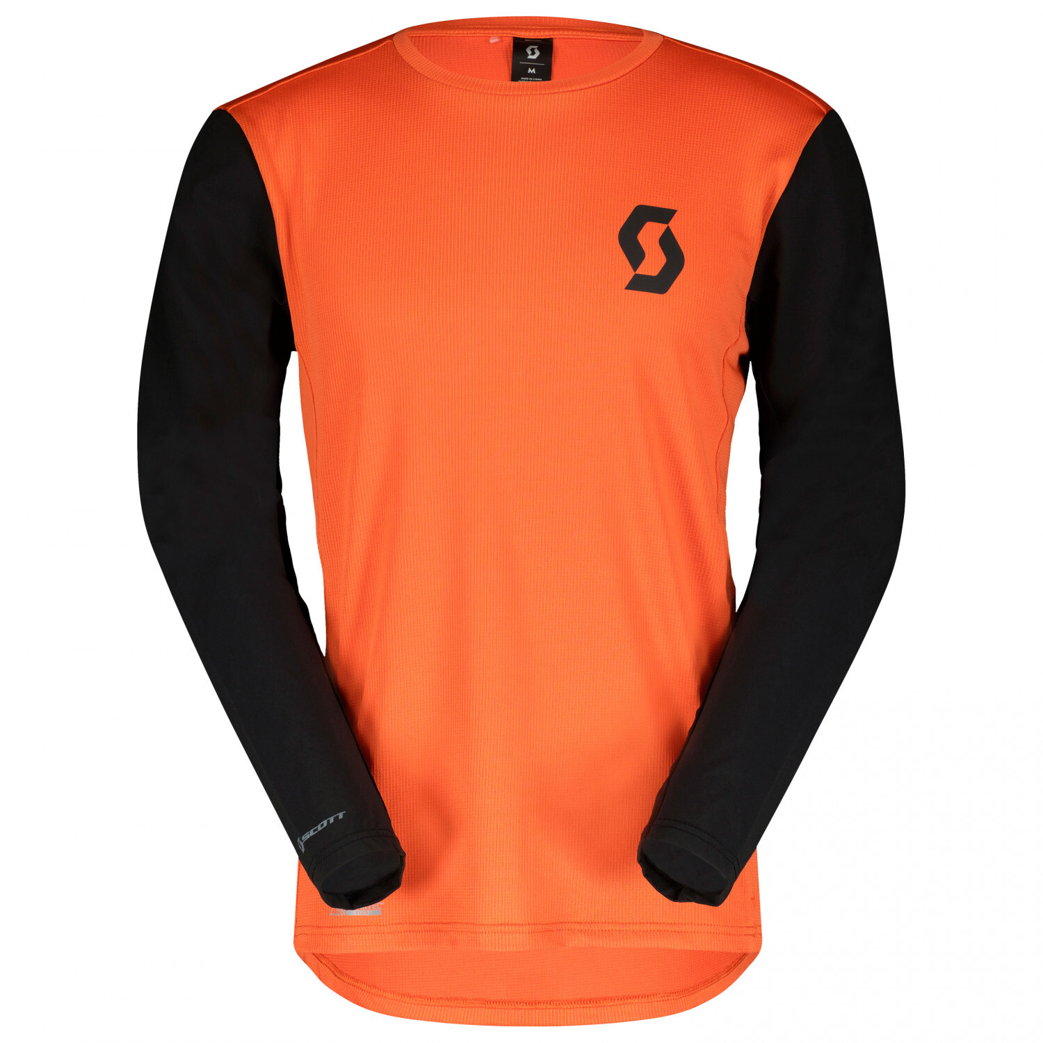 

Велосипедный трикотаж Scott Trail Vertic L/S, цвет Braze Orange/Black