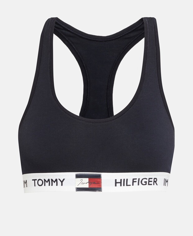 

Мягкий бюстгальтер Tommy Hilfiger, антрацит