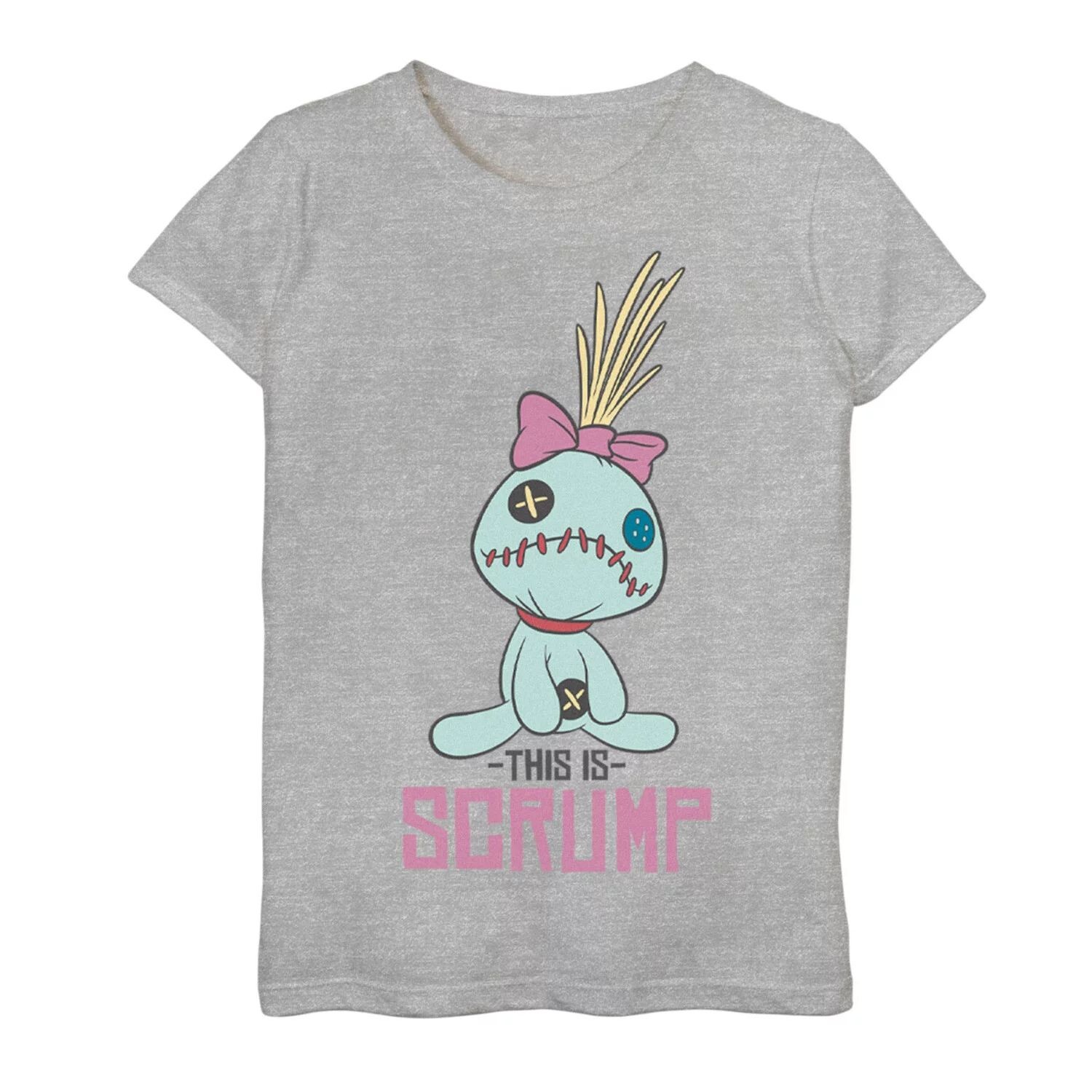 

Футболка с портретом Disney's Lilo & Stitch для девочек 7–16 лет This Is Scrump Licensed Character