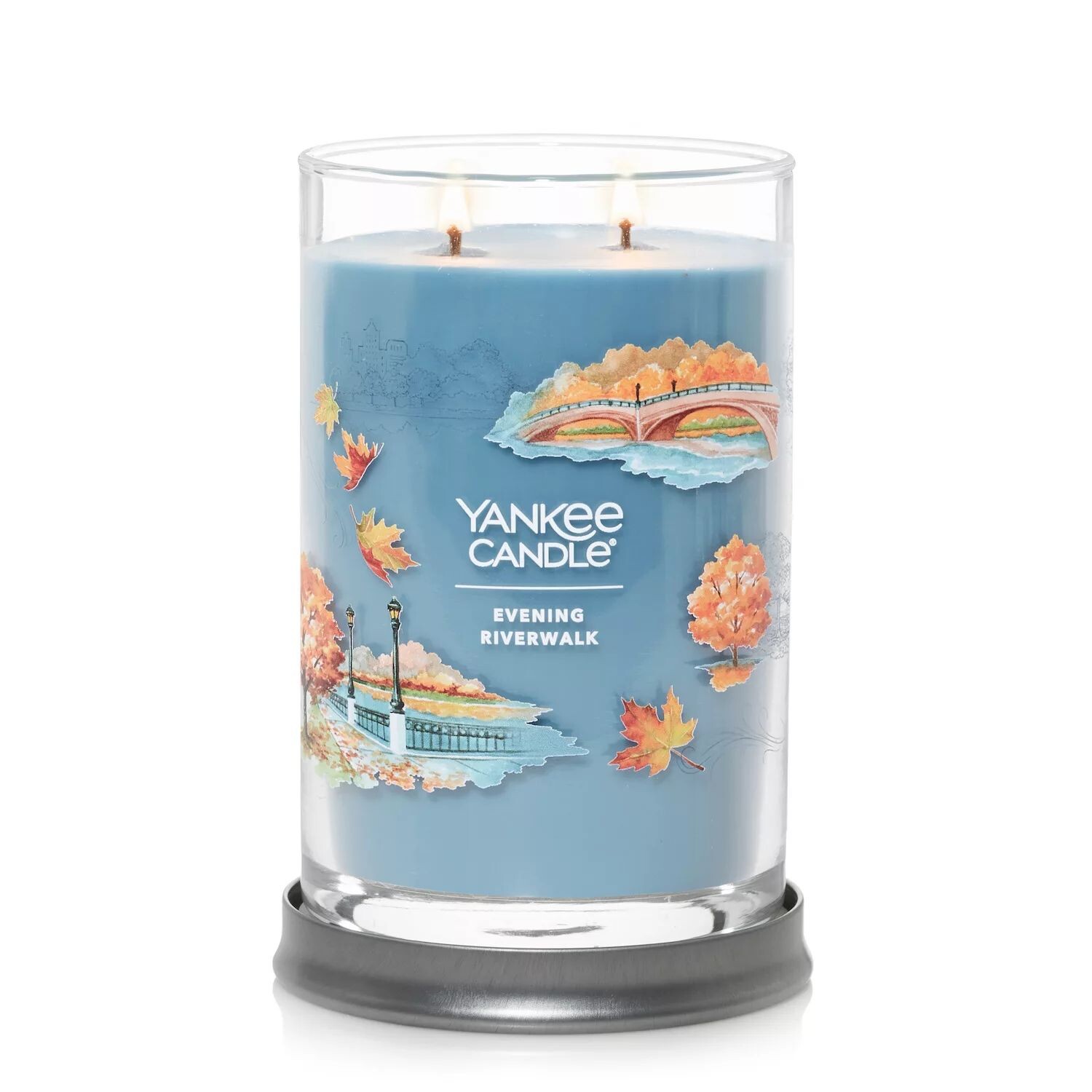 

Yankee Candle Evening Riverwalk, большая стаканная свеча с 2 фитилями