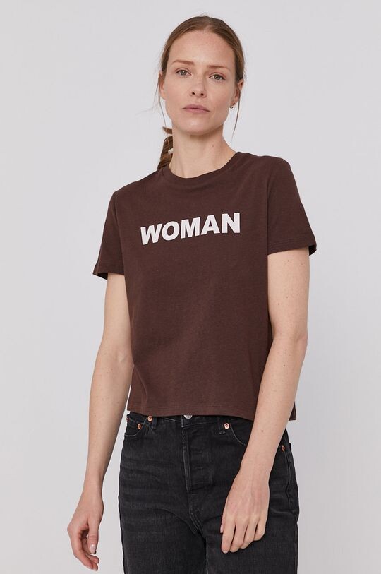 Футболка GAP Gap, коричневый