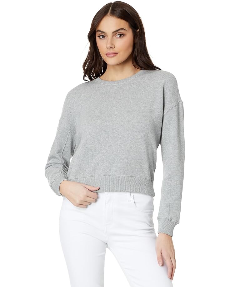 

Толстовка Madewell Heathered Raglan, серый