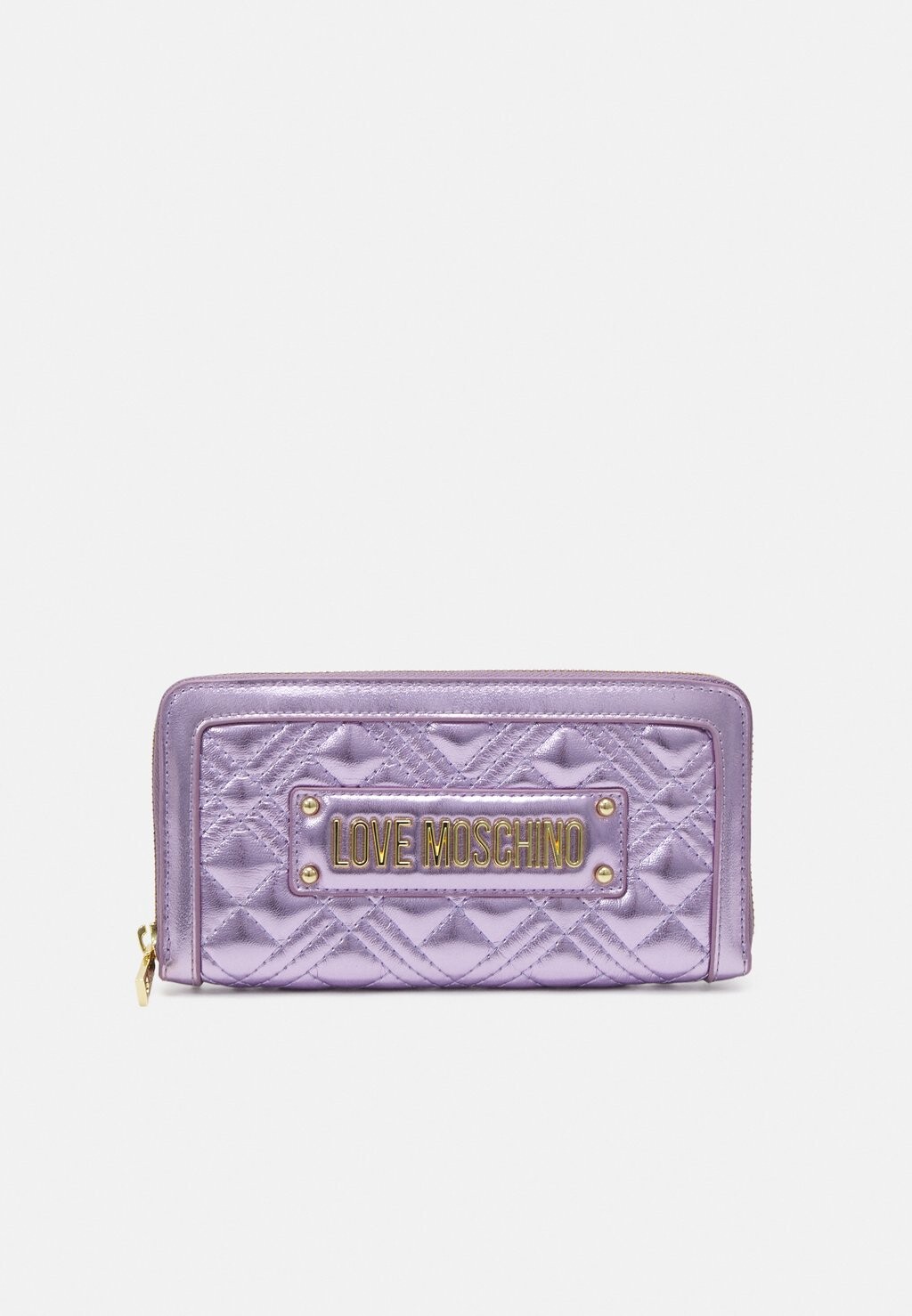 

Кошелек СТЕГАНЫЙ Love Moschino, лавандовый