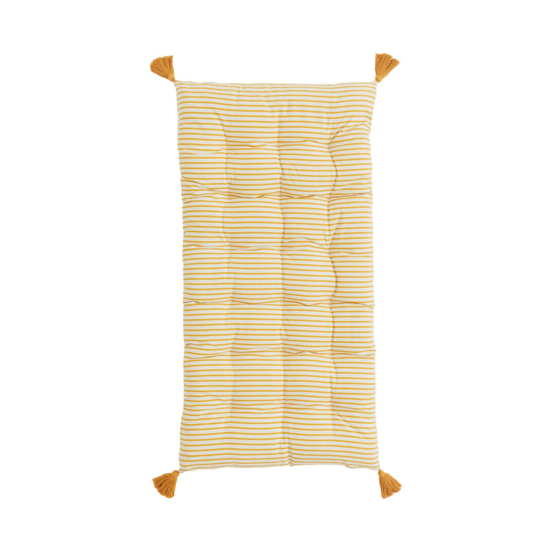 

Подушка на сиденье H&M Home Rectangular Tasseled, желтый/полосатый