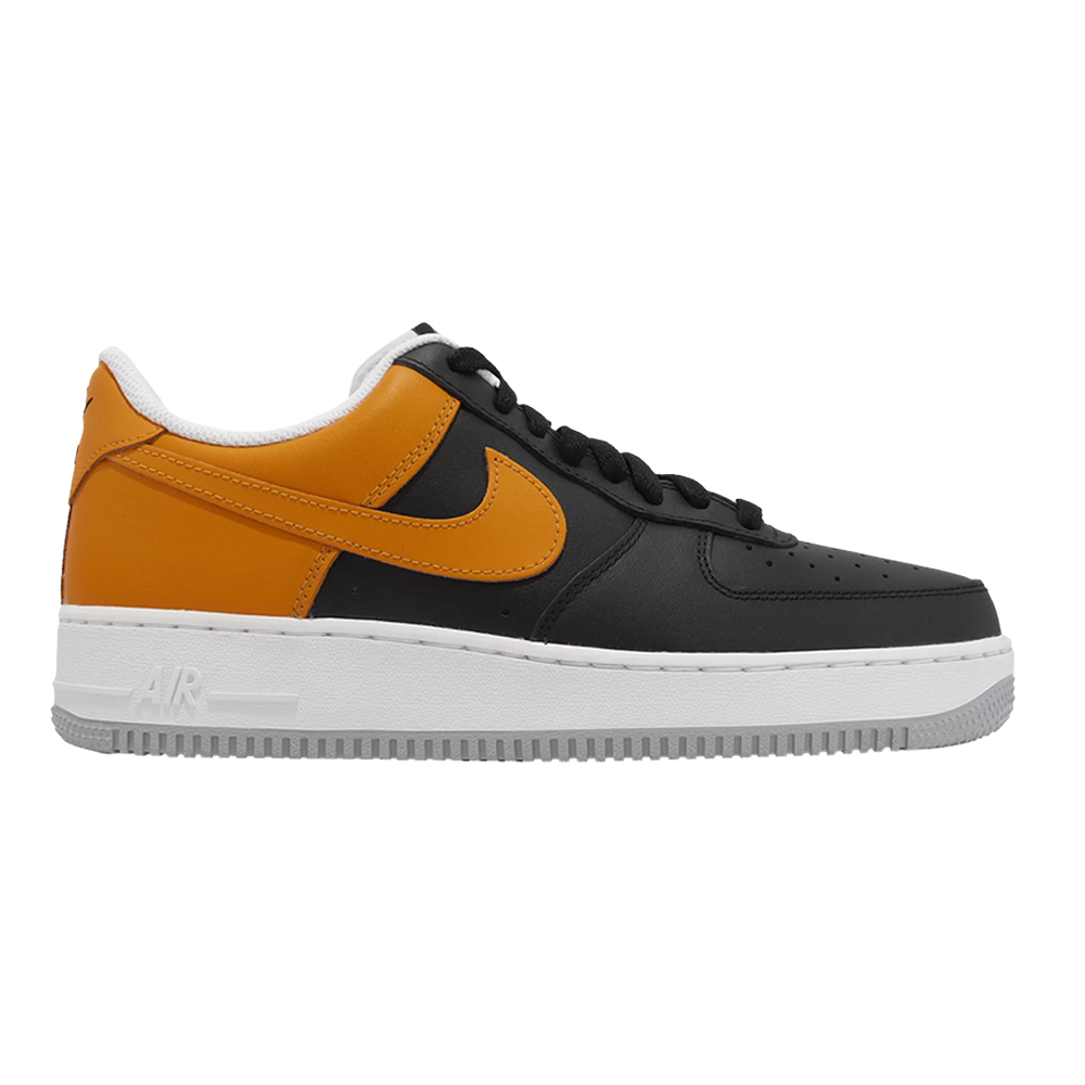 Кроссовки Nike Air Force 1 07, чёрный/оранжевый