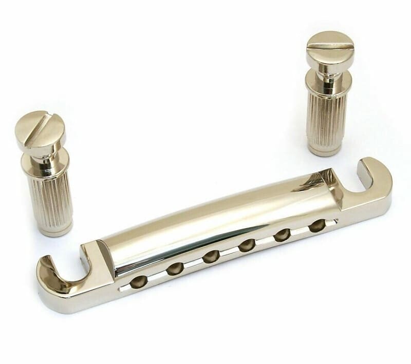 

NEW BRIDGE TAILPIECE & Bushings Studs for USA Gibson Les Paul SG TP-0400-001 Allparts