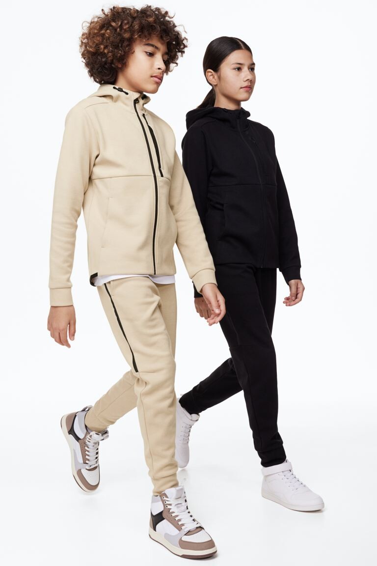 

Спортивная толстовка DryMove на молнии H&M, бежевый