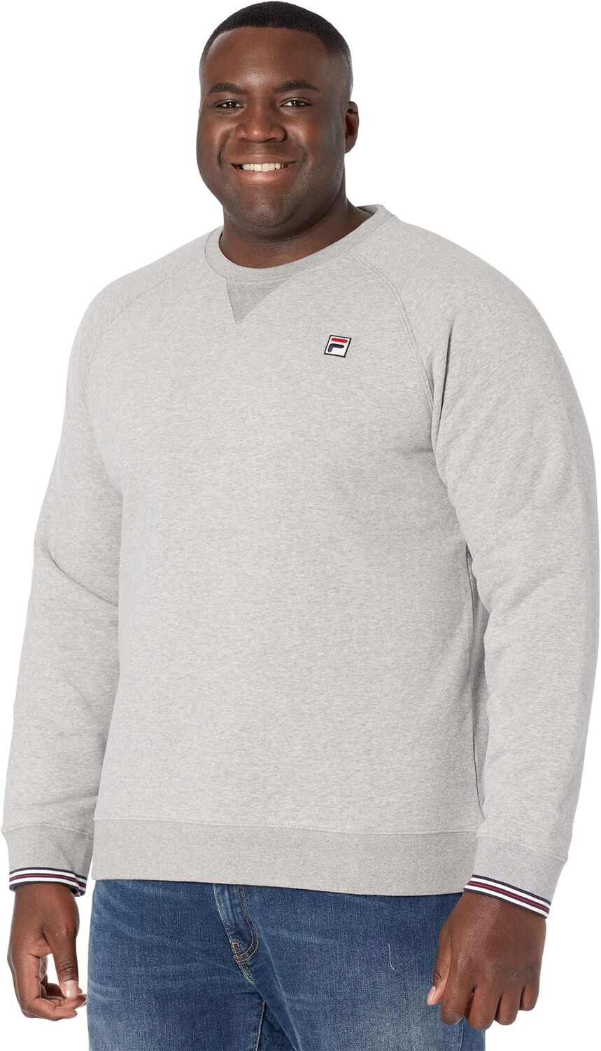 

Толстовка Fila Pozzi Crew, цвет Heather Gray