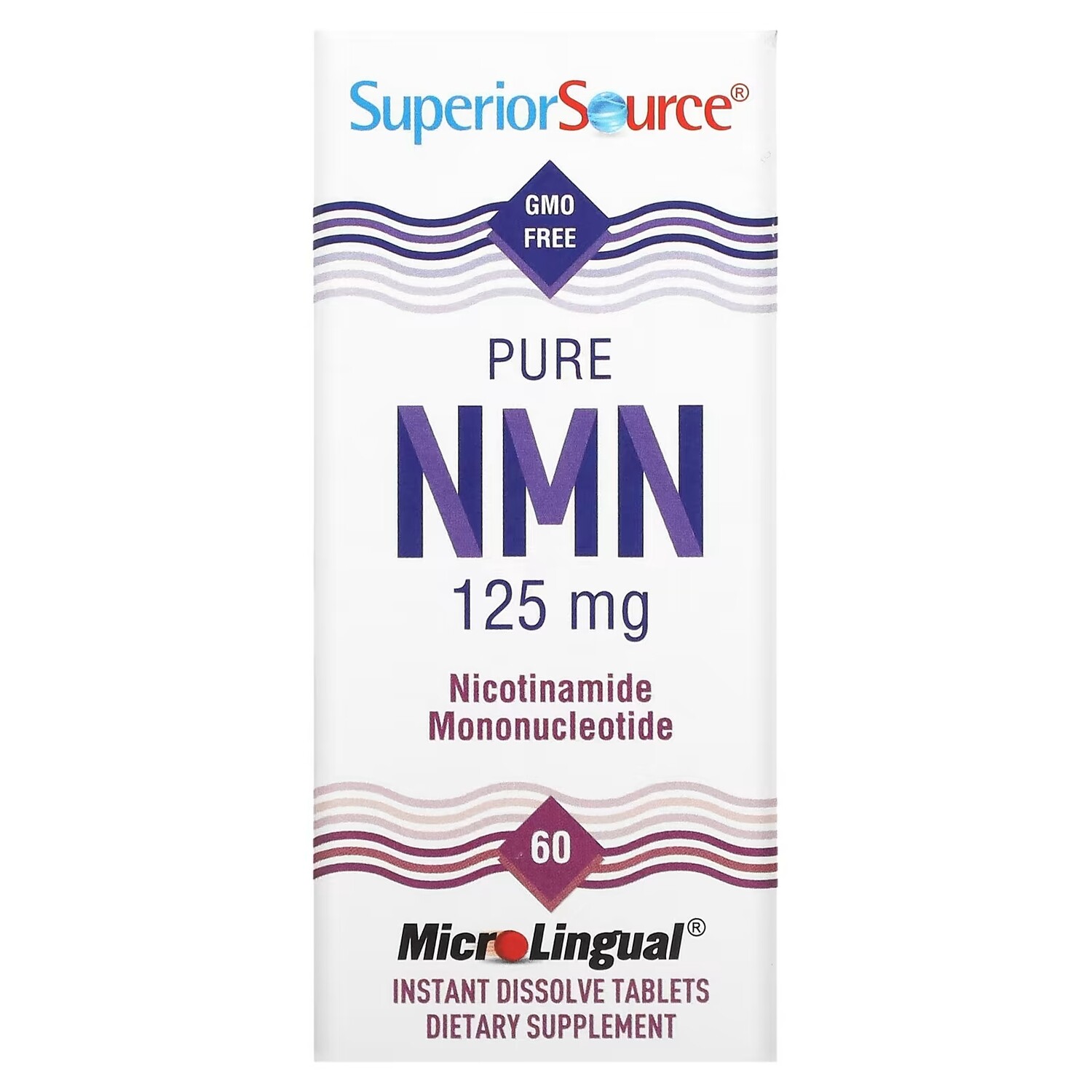 

Никотинамидный Мононуклеотид Superior Source Pure NMN, 60 таблеток