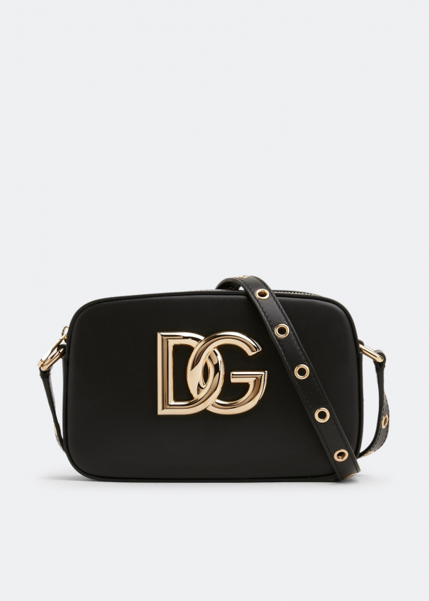 Сумка кросс-боди DOLCE&GABBANA Logo crossbody bag, черный сумка burberry logo print nylon crossbody bag черный