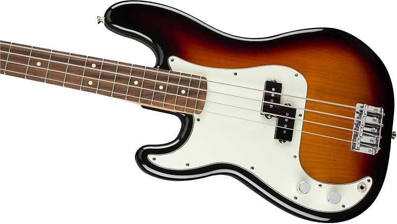 

Бас-гитара Fender Player Precision Bass для левшей, накладка на гриф Pau Ferro, 3 цвета Sunburst Player Precision Bass Left-Handed