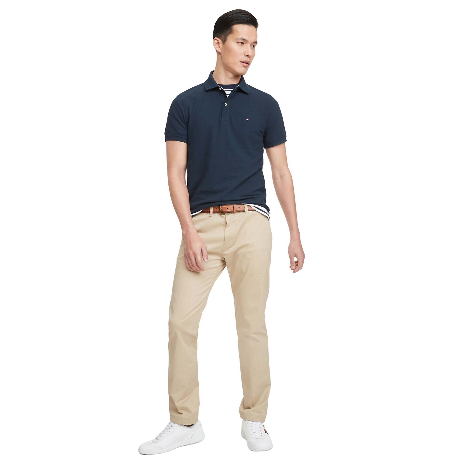 

Поло Tommy Hilfiger Tommy Slim Fit, синий
