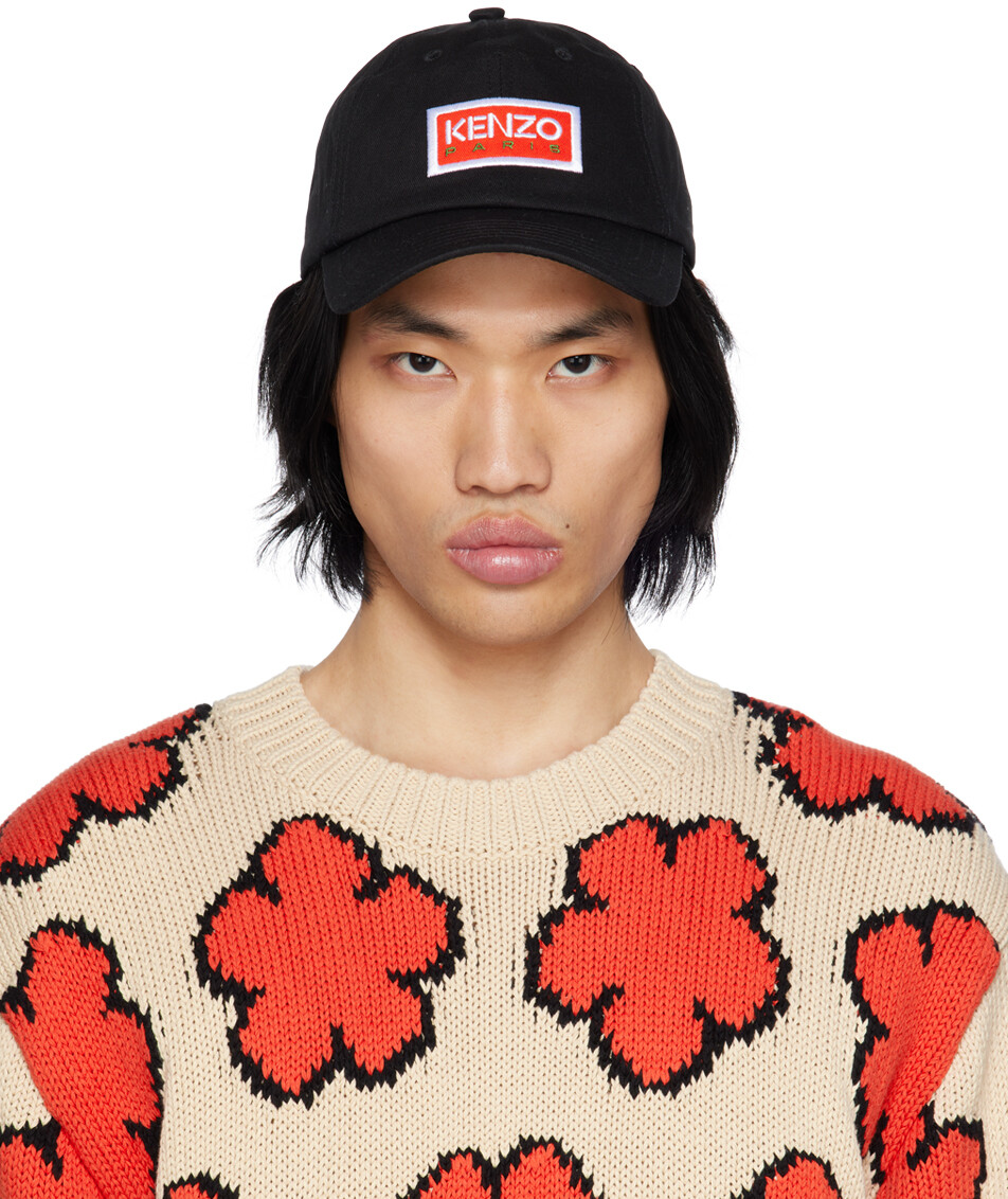 

Черная бейсболка Kenzo Paris