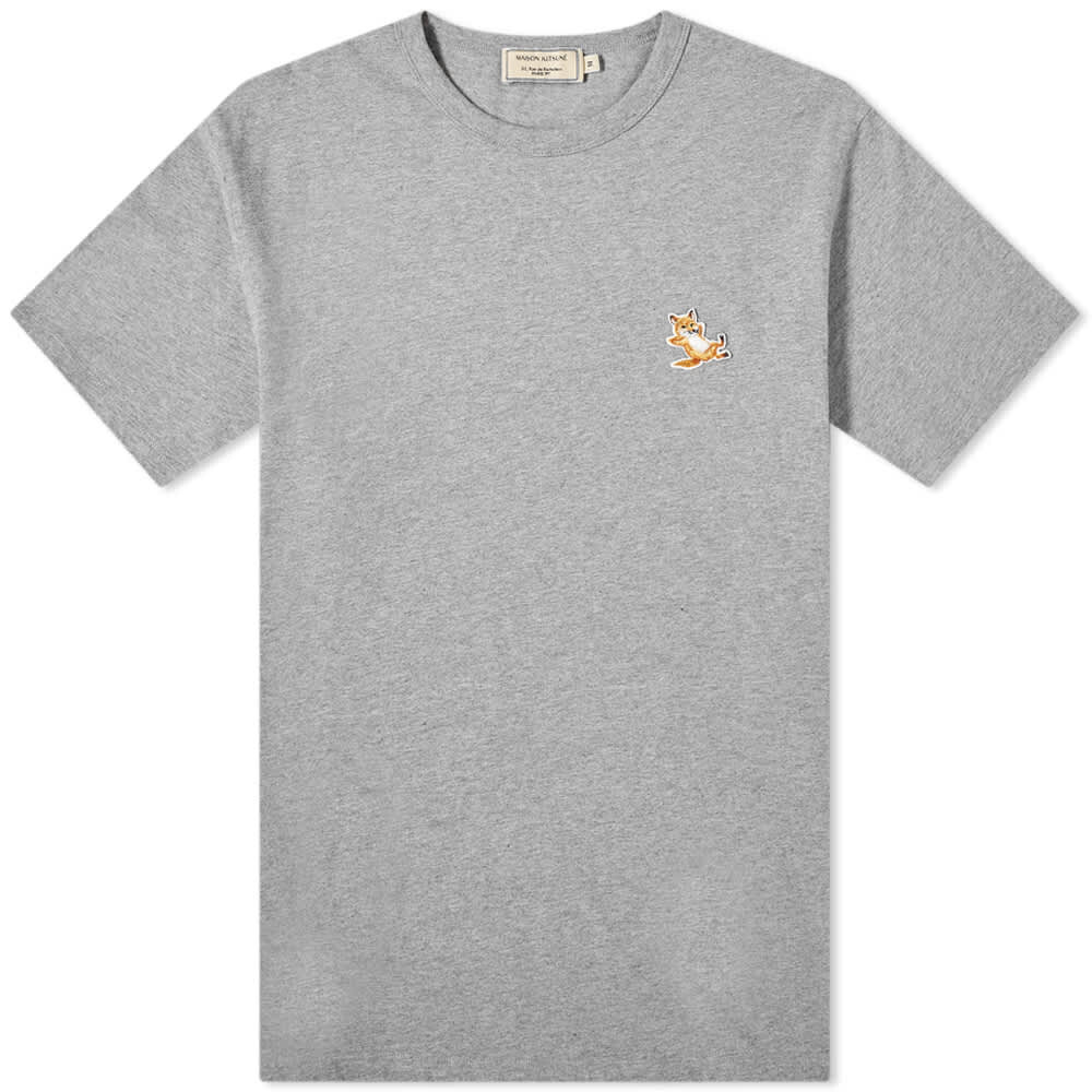 

Футболка Maison Kitsuné Chillax Fox Patch Classic Tee, Серый