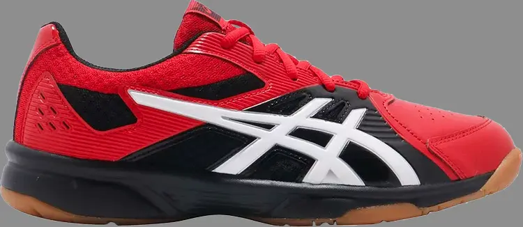 

Кроссовки court break 'classic red' Asics, красный