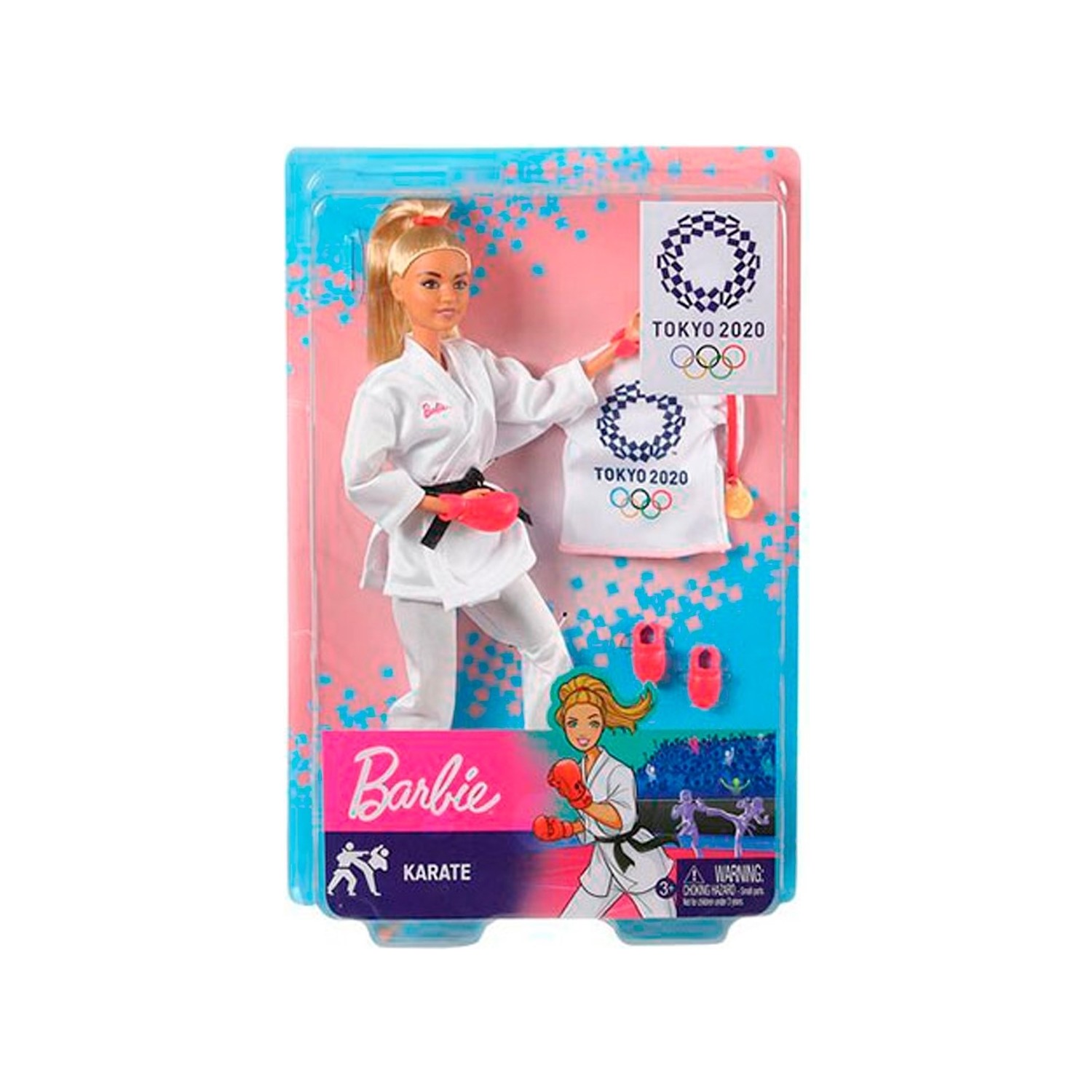 Кукла Barbie на Олимпийских играх дзюдо