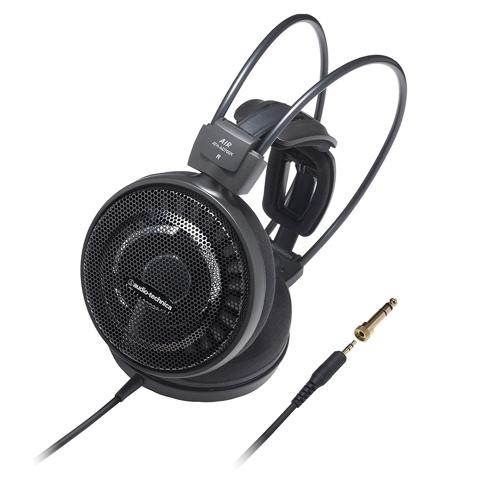 Мониторные наушники Audio-Technica ATH-AD700X, черный - фото